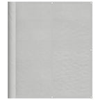 Vidaxl balkonscherm 120x400 cm 100% oxford polyester lichtgrijs