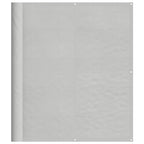 Vidaxl balkonscherm 120x500 cm 100% oxford polyester lichtgrijs