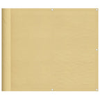 Vidaxl balkonscherm 90x300 cm 100% oxford polyester zandkleurig