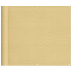 Vidaxl balkonscherm 90x800 cm 100% oxford polyester zandkleurig