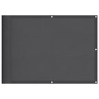 Vidaxl balkonscherm 75x800 cm 100% oxford polyester antracietkleurig