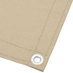 Vidaxl balkonscherm 120x1000 cm 100% oxford polyester beige