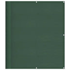 Vidaxl balkonscherm 120x700 cm 100% oxford polyester donkergroen