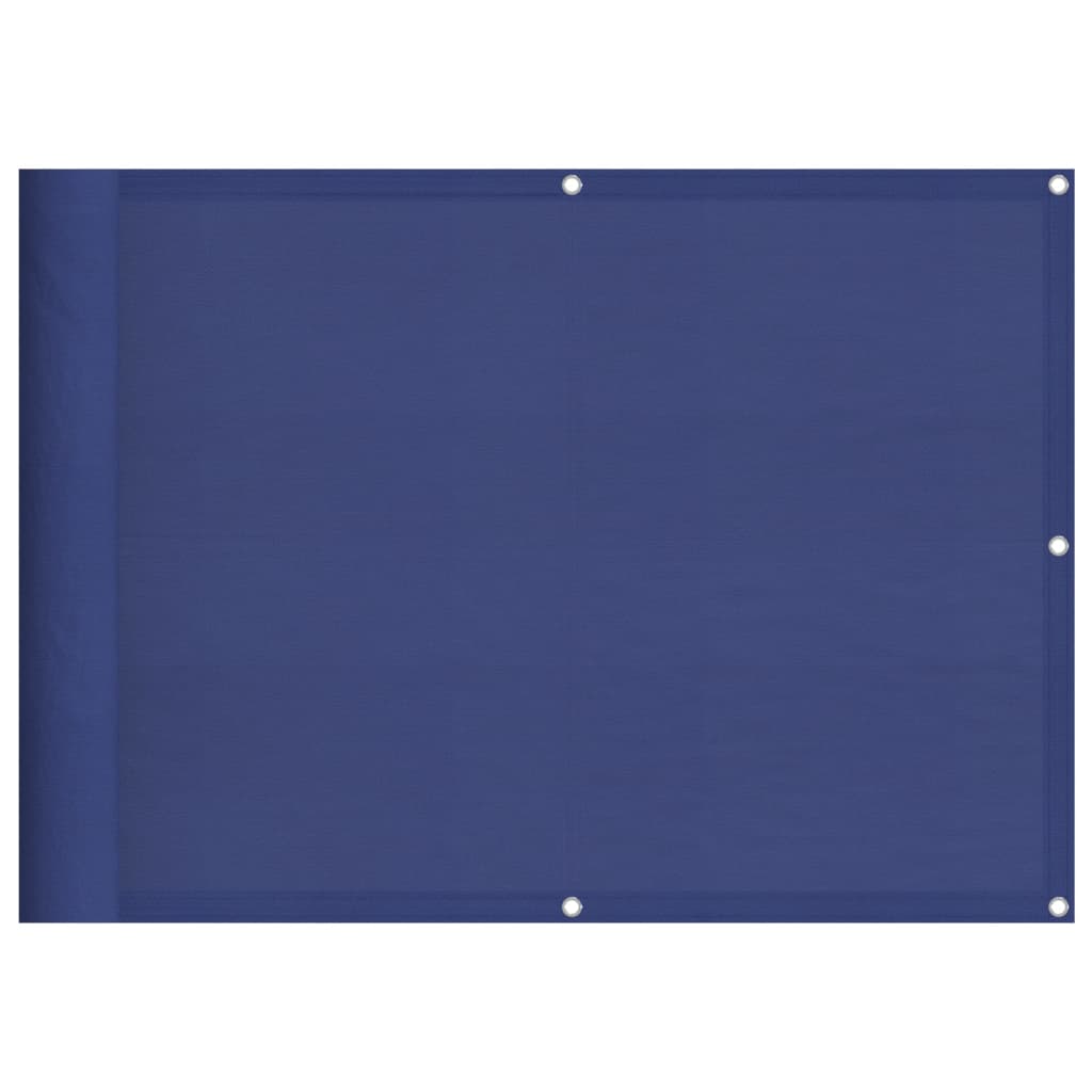 Vidaxl balkonscherm 75x800 cm 100% oxford polyester blauw