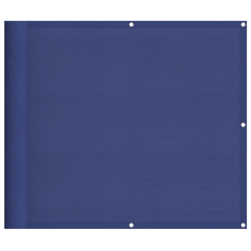 Vidaxl balkonscherm 90x1000 cm 100% oxford polyester blauw