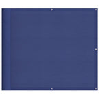 Vidaxl balkonscherm 90x1000 cm 100% oxford polyester blauw