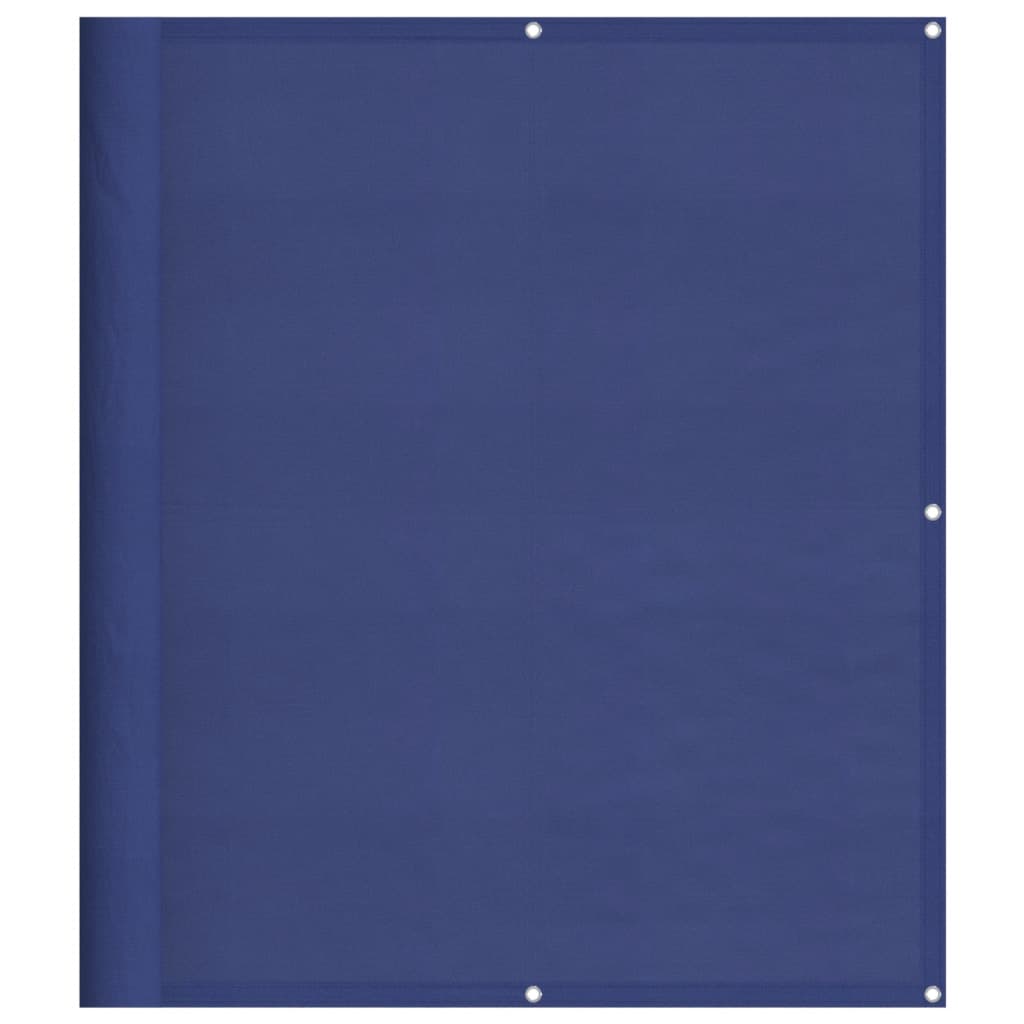 Vidaxl balkonscherm 120x1000 cm 100% oxford polyester blauw