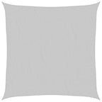 Vidaxl zonnezeil 4,5x4,5 m 100% polyester oxford lichtgrijs