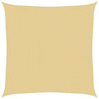 Vidaxl zonnezeil 3x3 m 100% polyester oxford zandkleurig