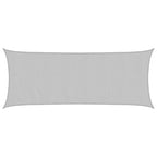 Vidaxl zonnezeil 4,5x2 m 100% polyester oxford lichtgrijs