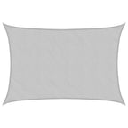 Vidaxl zonnezeil 4x2,5 m 100% polyester oxford lichtgrijs
