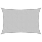 Vidaxl zonnezeil 4,5x3 m 100% polyester oxford lichtgrijs