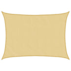 Vidaxl zonnezeil 8x6 m 100% polyester oxford zandkleurig