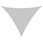 Vidaxl zonnezeil 3x3x4,24 m 100% polyester oxford lichtgrijs