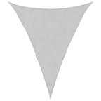 Vidaxl zonnezeil 5x6x6 m 100% polyester oxford lichtgrijs