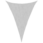 Vidaxl zonnezeil 5x7x7 m 100% polyester oxford lichtgrijs