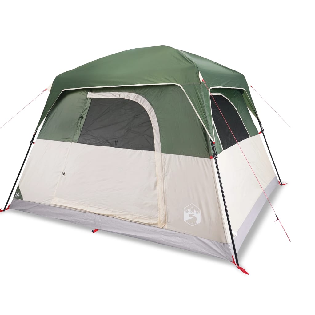 Vidaxl tent 4-persoons waterdicht groen