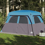 Vidaxl gezinstent 6-persoons waterdicht blauw