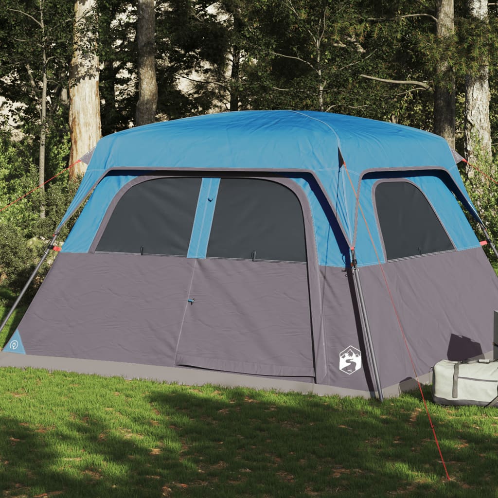 Vidaxl gezinstent 6-persoons waterdicht blauw