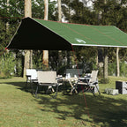 Vidaxl kampeerluifel waterdicht 420x440 cm groen