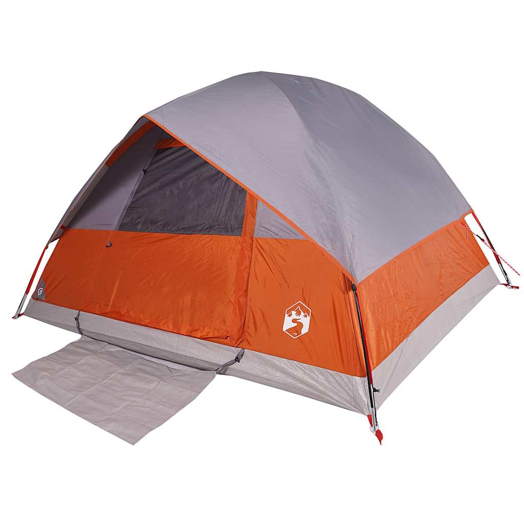 Vidaxl koepeltent 3-persoons waterdicht oranje