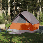Vidaxl koepeltent 4-persoons waterdicht oranje