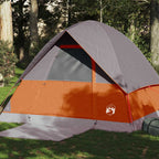 Vidaxl koepeltent 4-persoons waterdicht oranje