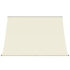 Vidaxl luifel uittrekbaar 200x150 cm stof en staal crèmekleurig