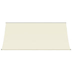 Vidaxl luifel uittrekbaar 300x150 cm stof en staal crèmekleurig