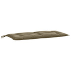 Vidaxl tuinbankkussen 100x50x7 cm stof gemêleerd taupe