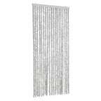 Vidaxl vliegengordijn 56x185 cm chenille grijs
