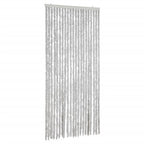 Vidaxl vliegengordijn 90x200 cm chenille grijs