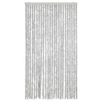 Vidaxl vliegengordijn 100x220 cm chenille grijs