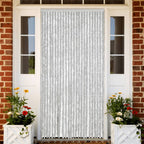 Vidaxl vliegengordijn 100x220 cm chenille grijs