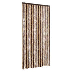 Vidaxl vliegengordijn 100x230 cm chenille beige en lichtbruin