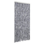Vidaxl vliegengordijn 100x200 cm chenille zilver