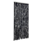 Vidaxl vliegengordijn 100x200 cm chenille antracietkleurig