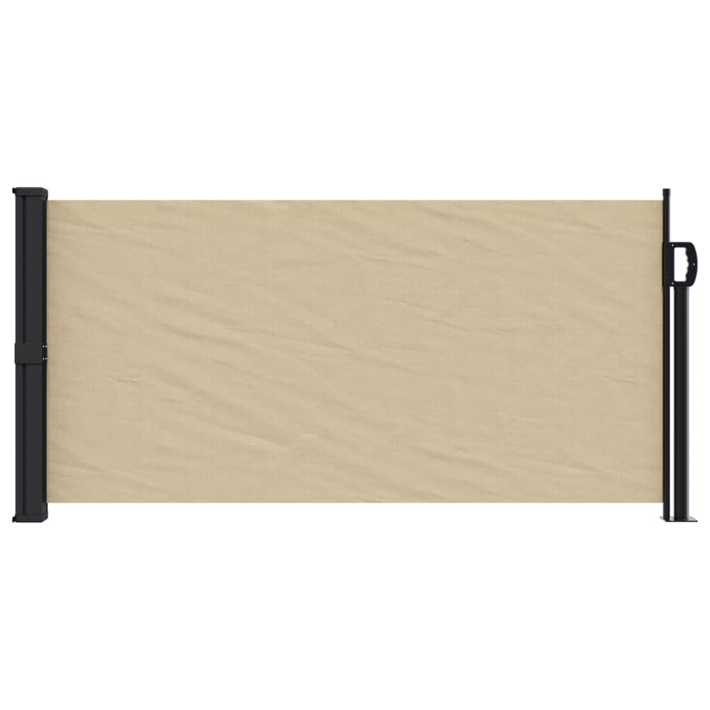Vidaxl windscherm uittrekbaar 100x300 cm beige