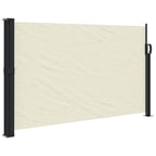 Vidaxl windscherm uittrekbaar 117x300 cm crèmekleurig