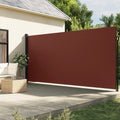 Vidaxl windscherm uittrekbaar 200x300 cm bruin