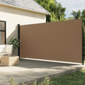Vidaxl windscherm uittrekbaar 200x300 cm taupe