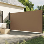 Vidaxl windscherm uittrekbaar 200x300 cm taupe