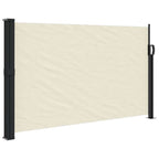 Vidaxl windscherm uittrekbaar 120x500 cm crèmekleurig