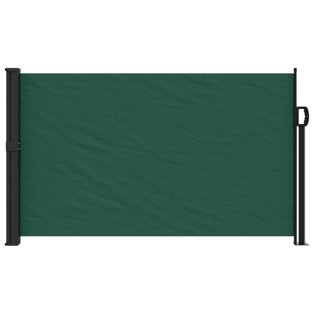 Vidaxl windscherm uittrekbaar 120x500 cm donkergroen