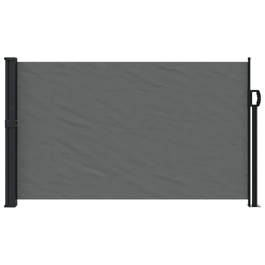 Vidaxl uitschuifbaar zijluifel antraciet 120x500 cm