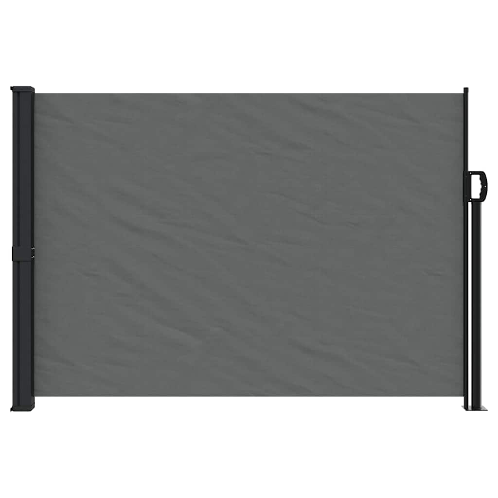 Vidaxl uitschuifbaar zijluifel antraciet 140x500 cm