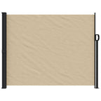 Vidaxl windscherm uittrekbaar 160x500 cm beige