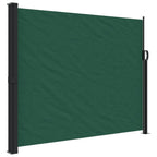Vidaxl windscherm uittrekbaar 160x500 cm donkergroen