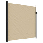 Vidaxl windscherm uittrekbaar 200x500 cm beige