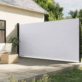 Vidaxl windscherm uittrekbaar 200x500 cm wit